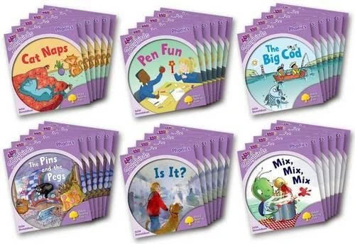 Oxford Reading Tree: Level 1+: More Songbirds Phonics: Class Pack (36 books, 6 of each title)