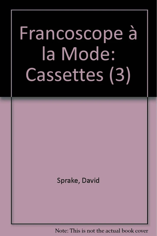 Francoscope à la Mode: Cassettes (3) - Image 1