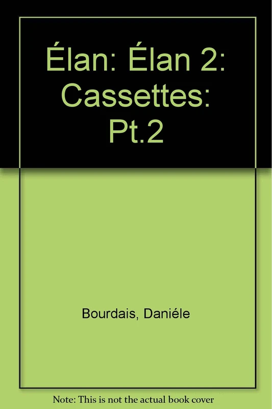 Élan: Élan 2: Cassettes: Pt.2 (Elan)