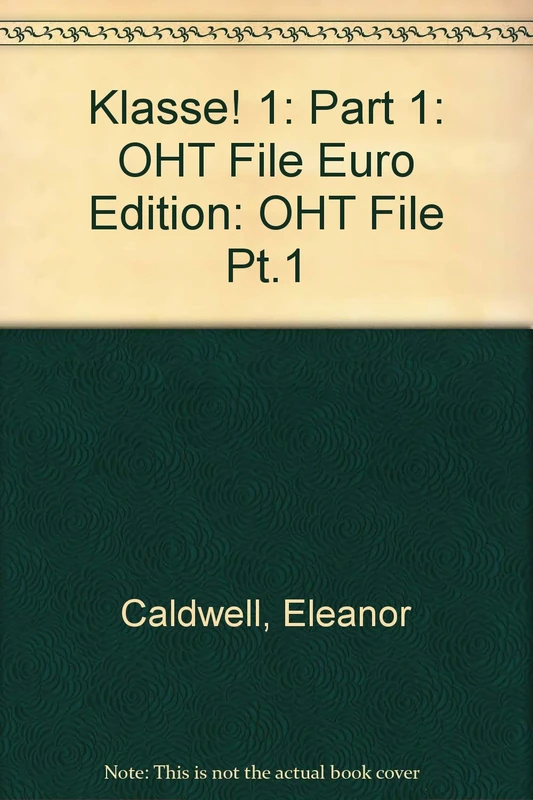 Klasse! 1: Part 1: OHT File Euro Edition: Pt.1