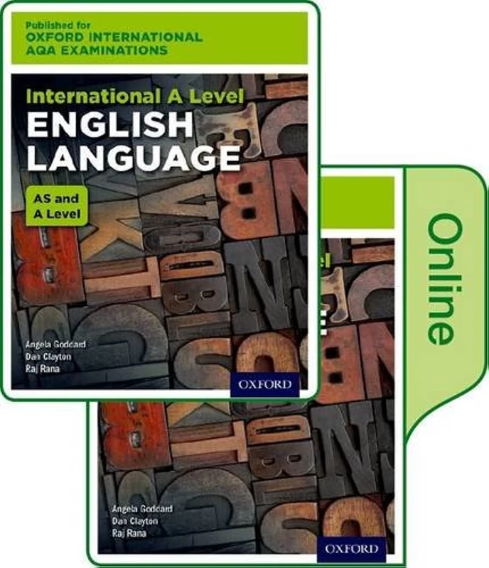 Oxford International AQA Examinations: International A Level English Language: Print and Online Textbook Pack (Goddardclayton)