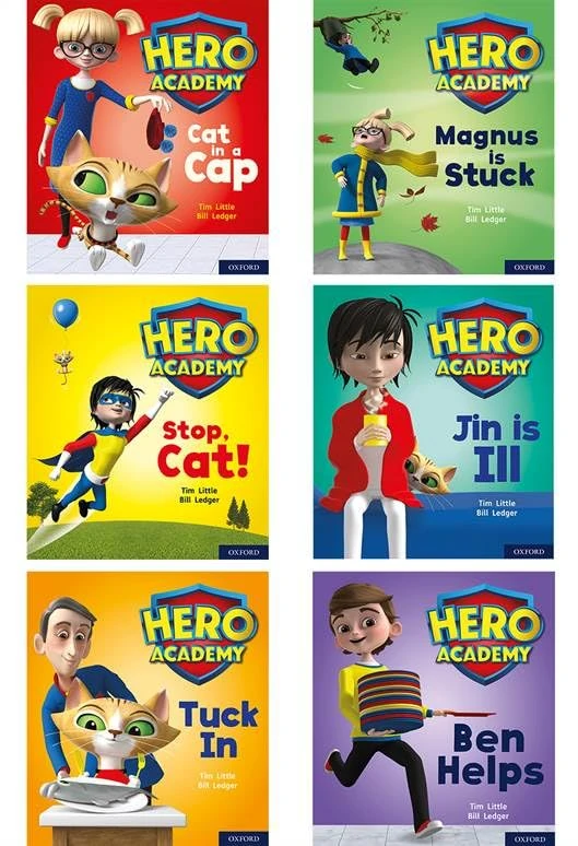 Hero Academy: Oxford Level 1+, Pink Book Band: Class pack
