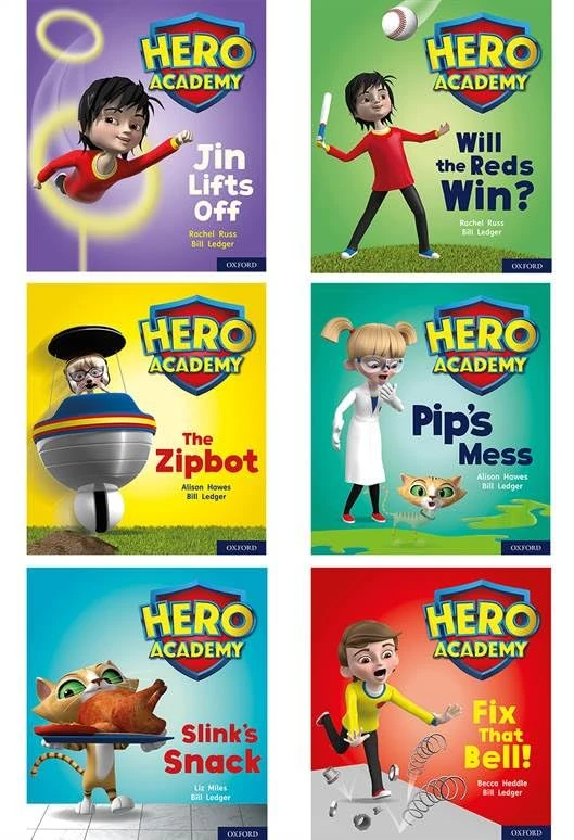 Hero Academy: Oxford Level 2, Red Book Band: Class pack