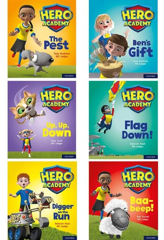 Hero Academy: Oxford Level 4, Light Blue Book Band: Class pack