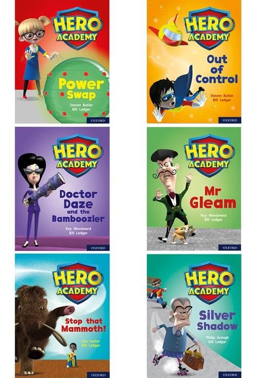 Hero Academy: Oxford Level 8, Purple Book Band: Mixed pack
