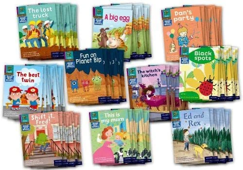 Read Write Inc. Phonics Book Bag Books: Purple Set 2 Storybooks Pack of 100