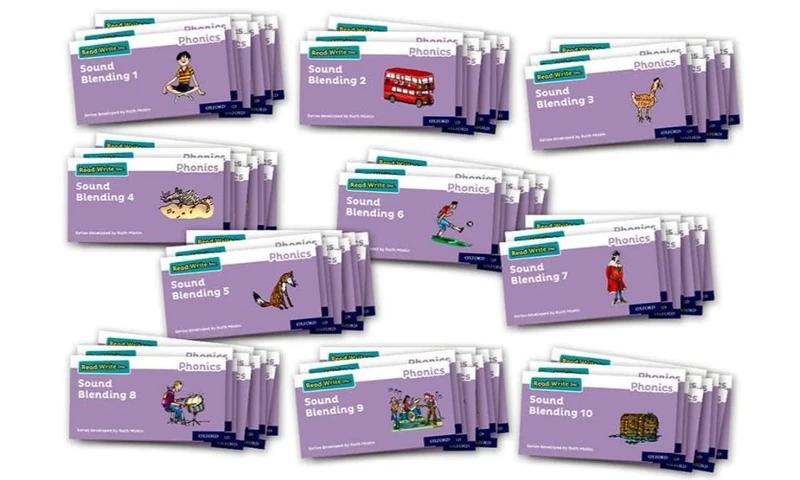 Read Write Inc. Phonics: Sound Blending Books - Class Pack of 100 (10 of each)