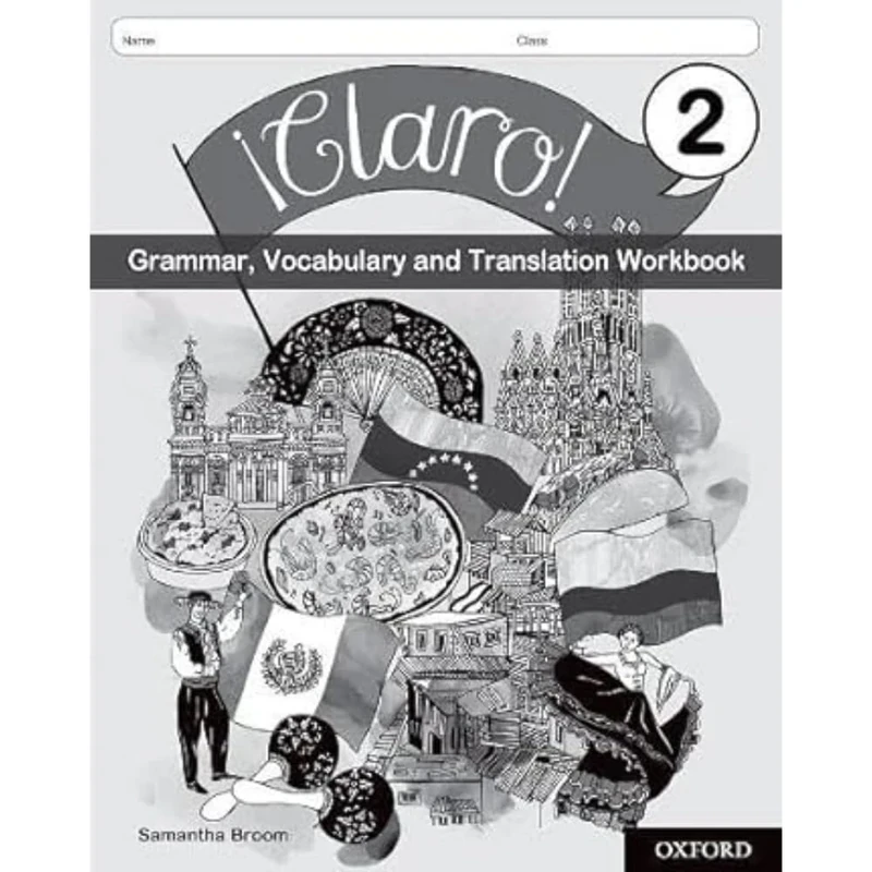 ¡Claro! 2 Grammar, Vocabulary and Translation Workbook (Pack of 8)