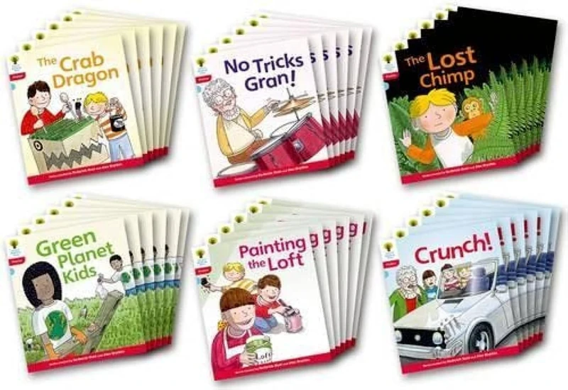 Oxford Reading Tree: Level 4: Floppy's Phonics Fiction: Class Pack of 36