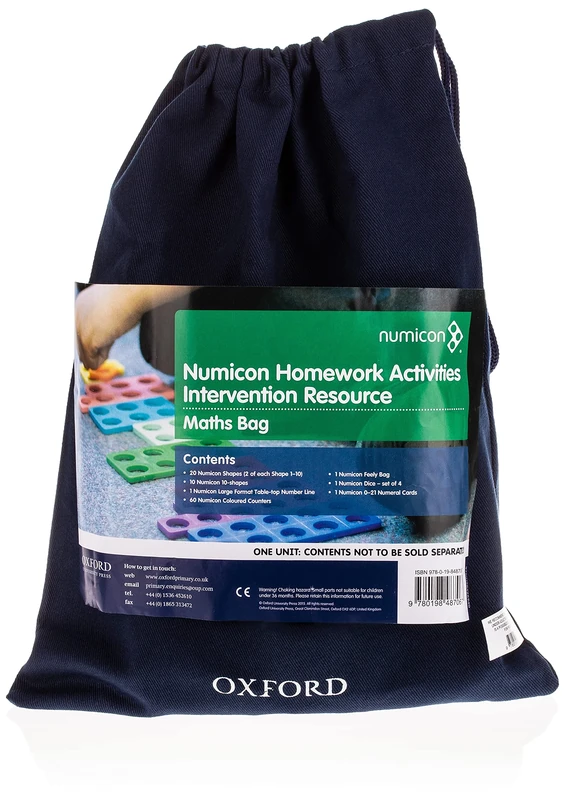 OUP Oxford Homework Activities Intervention Resource - 'Maths Bag' of resources per pupil