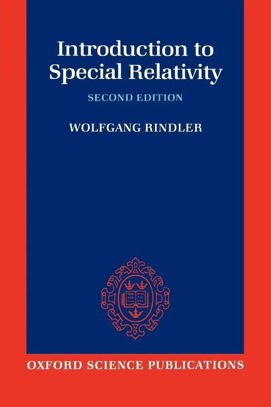 Introduction To Special Relativity (Oxford Science Publications)