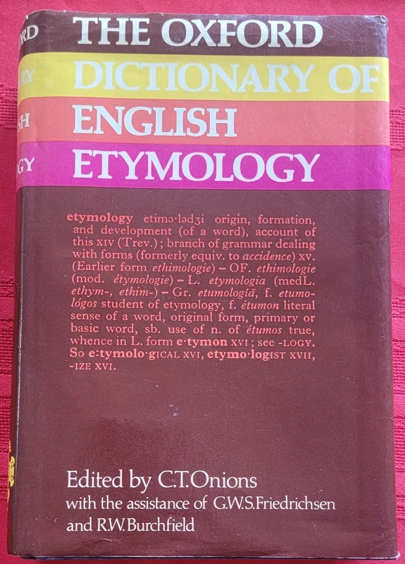 The Oxford Dictionary of English Etymology