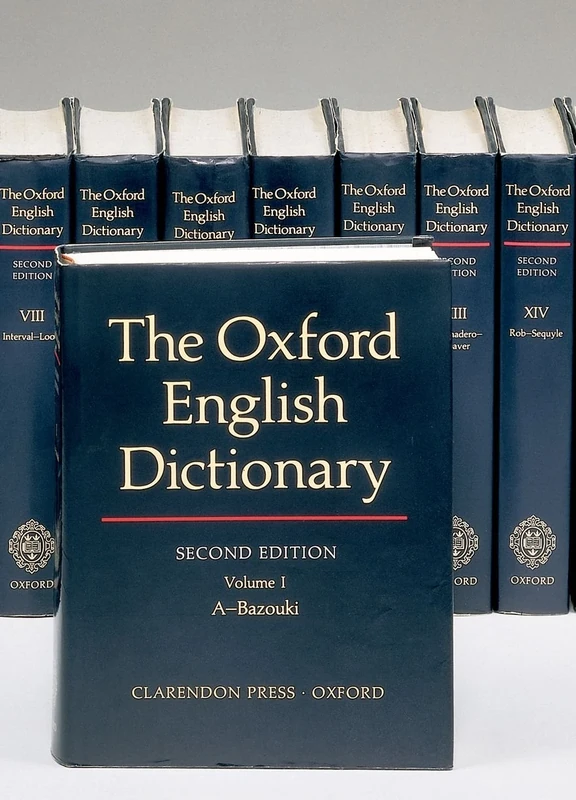 The Oxford English Dictionary : second edition (20 Volumes Set)