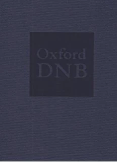 Oxford Dictionary National Biography Volume 47