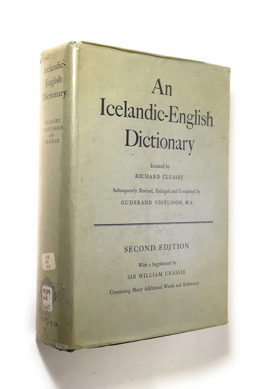 An Icelandic-English Dictionary