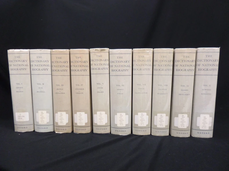 Dictionary of National Biography from the Earliest Times to 1900 (22 Volume Set)