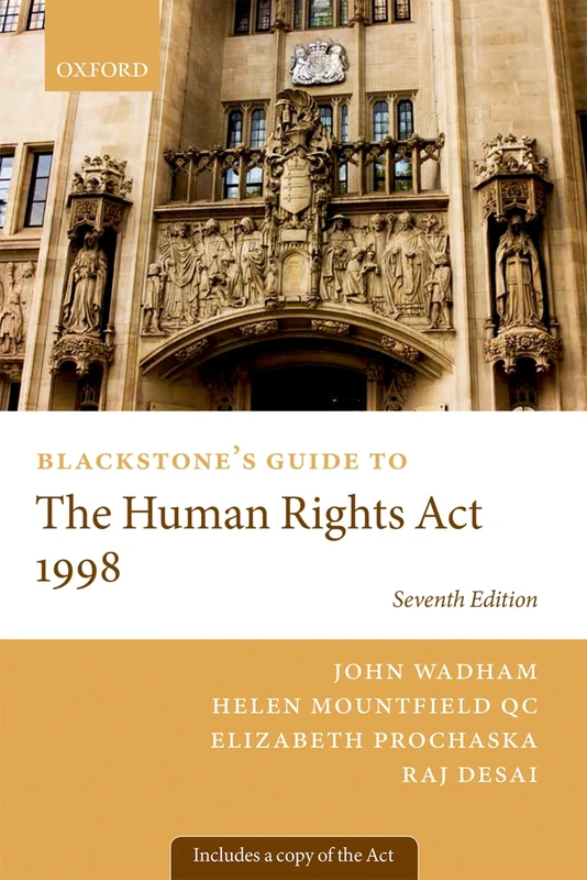 Blackstone's Guide to the Human Rights Act 1998 7/e