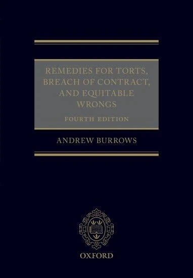 Remedies for Torts, Breach of Contract, and Equitable Wrongs