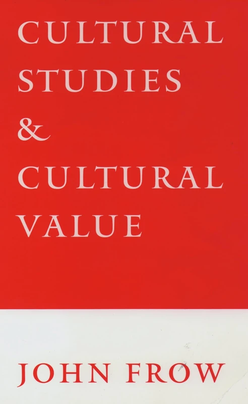 Cultural Studies and Cultural Value (Cornell East Asia Series; 70) - Image 1