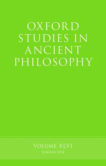 Oxford Studies in Ancient Philosophy, Volume 46