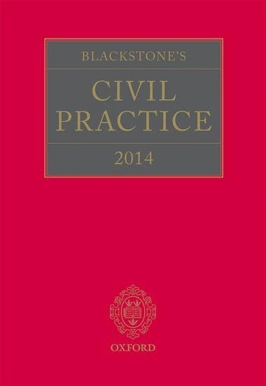 Blackstone's Civil Practice 2014 (book and digital pack)
