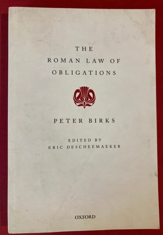 The Roman Law of Obligations