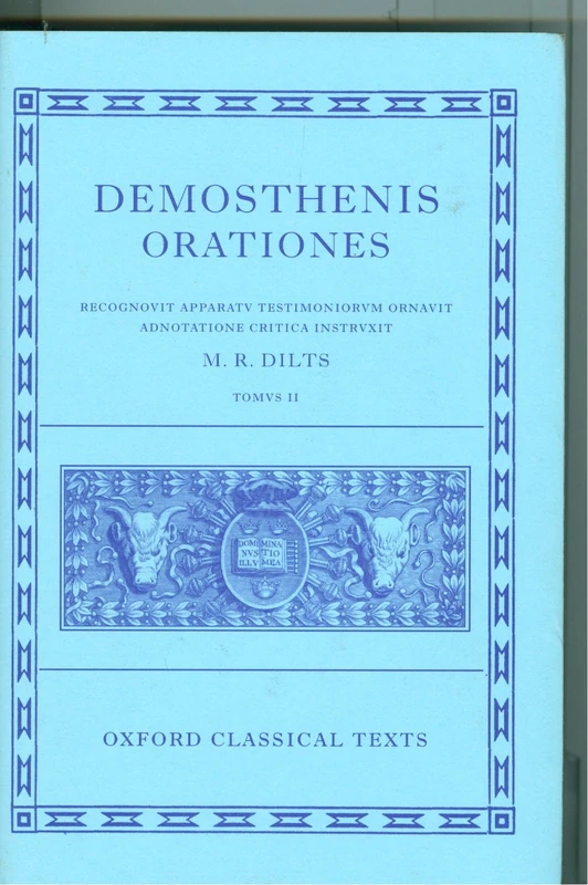 Demosthenis Orationes Tomvs II