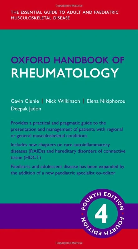 Oxford Handbook of Rheumatology, 4th edition (Oxford Medical Handbooks)