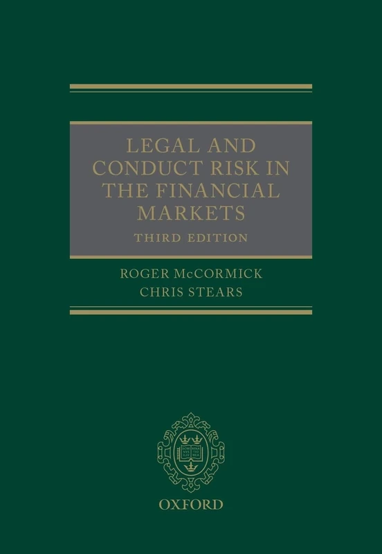 Legal and Conduct Risk in the Financial Markets