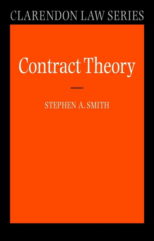 SMITH:CONTRACT THEORY CLS PAPER (Clarendon Law Series)