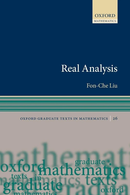 Real Analysis: NCS P (Oxford Graduate Texts in Mathematics)
