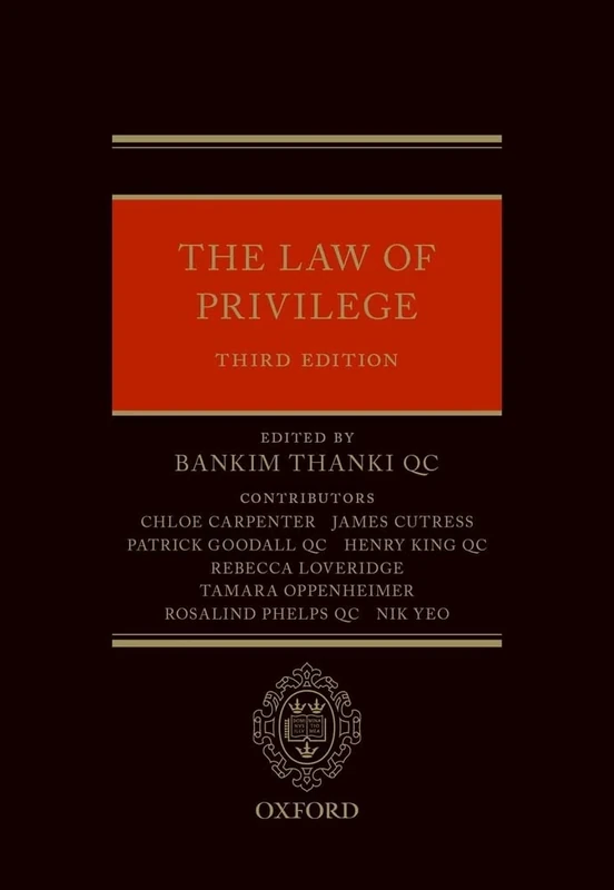 The Law of Privilege