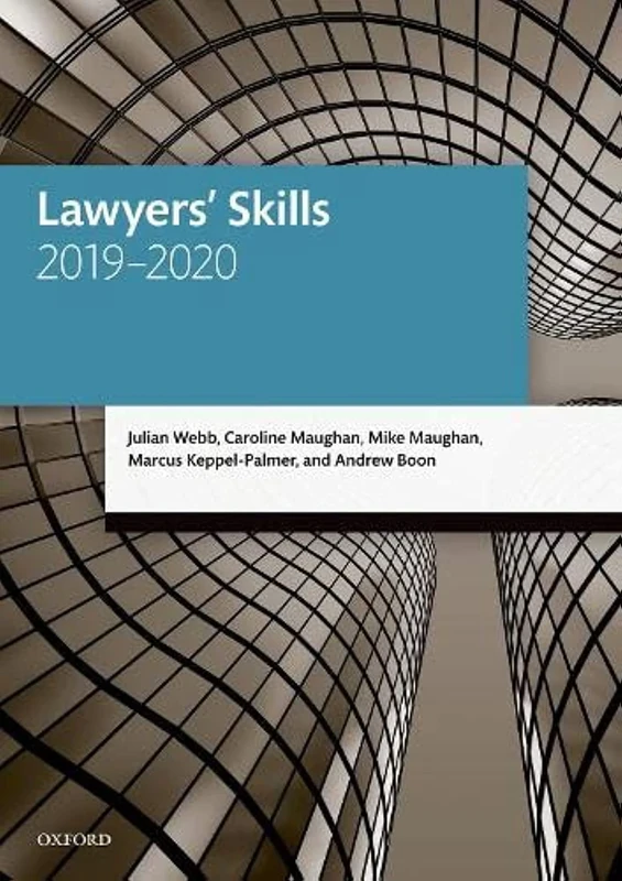 Lawyers' Skills (Legal Practice Course Manuals)