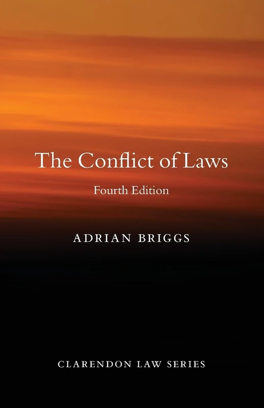 Oxford University Press - The Conflict of Laws (Clarendon Law Series)