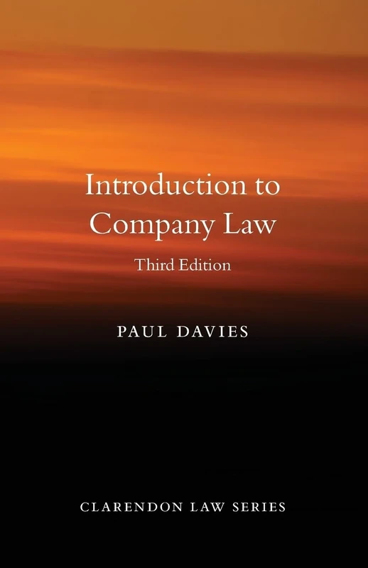 INTRODUCTION TO COMPANY LAW 3E CLS PAPER (Clarendon Law Series)