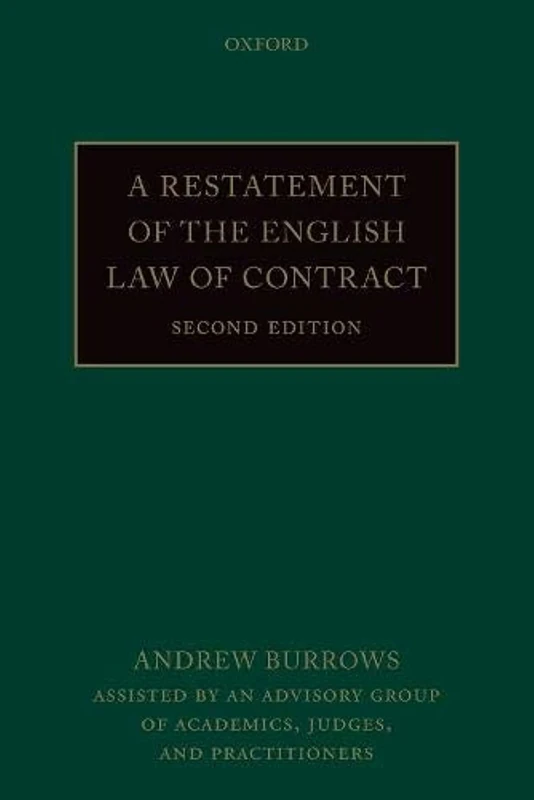 A Restatement of the English Law of Contract