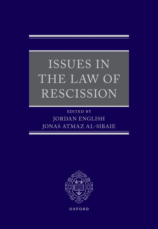Issues in the Law of Rescission