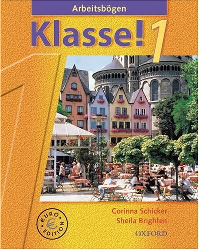 Klasse!1: Part 1: Copymaster Book Euro Edition: Pt. 1