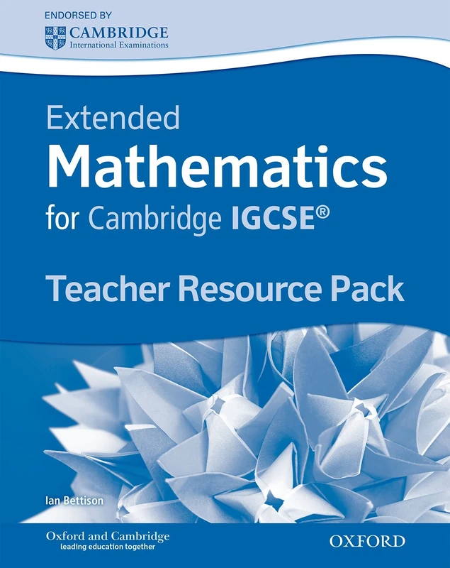 Complete Mathematics for Cambridge IGCSE® Teacher's Resource Pack (Extended)