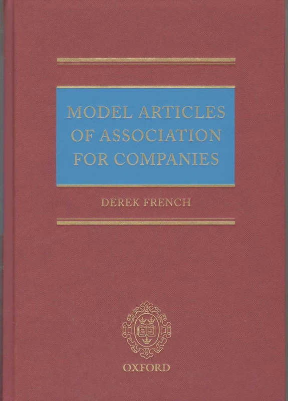Model Articles of Association for Companies