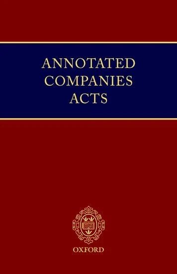Annotated Companies Acts