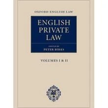 English Private Law: Main Volumes and Second Cumulative Updating Supplement (Oxford English Law)