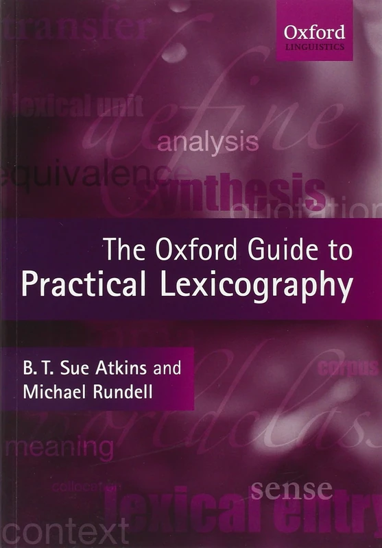 The Oxford Guide to Practical Lexicography
