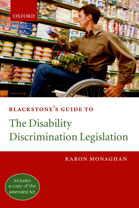 Blackstone's Guide to the Disability Discrimination Legislation