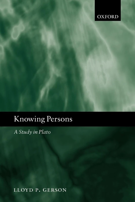 Knowing Persons : A Study in Plato: A Study in Plato - Image 1