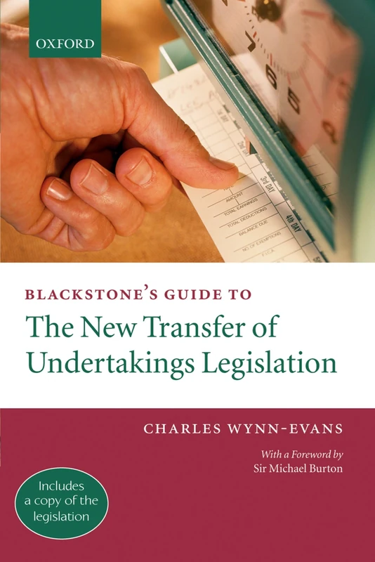 Blackstone's Guide to the New Transfer of Undertakings Legislation