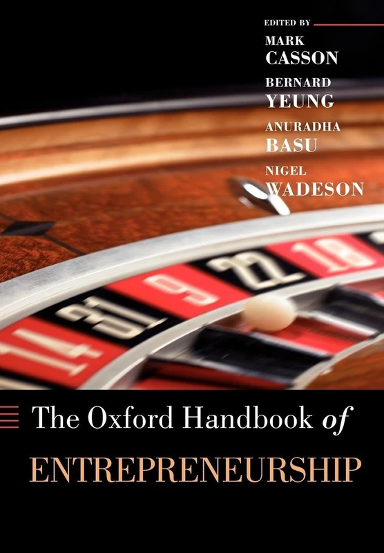 OXFORD HANDBOOK OF ENTREPRENEURSHIP OHBK PAPER