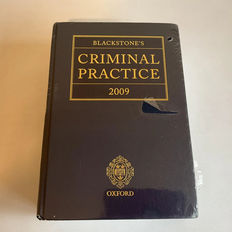 Blackstone's Criminal Practice 2009