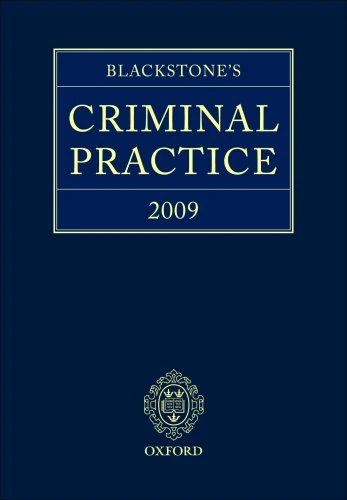 Blackstone's Criminal Practice: Book/CD Pack With Supplements