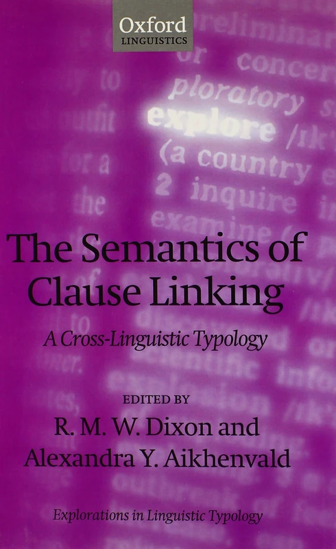 Oxford University Press - The Semantics of Clause Linking